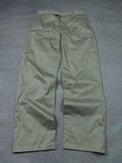 Helmut Lang Archive Helmut Lang Cotton Trousers Casual Pants Beige