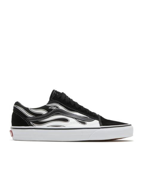 Vans OLD SKOOL 'FLAME - BLACK WHITE'