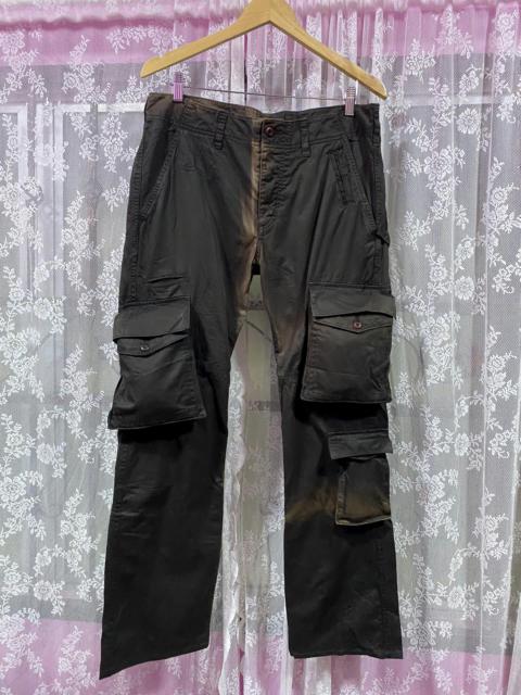 Other Designers Archival Clothing - RARE🔥 FCUK BONDAGE MULTIPOCKET 15 SUNFADED CARGO PANTS