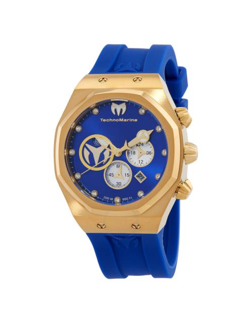 Other Designers Technomarine Reef Sun Chronograph Quartz Blue Dial Men's Watch TM-520003