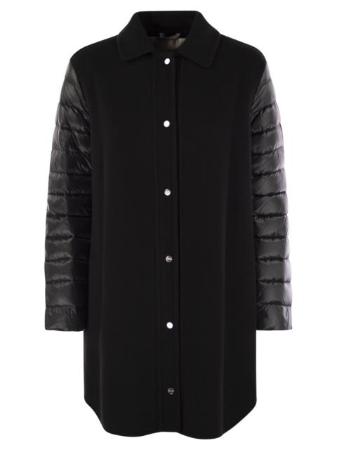 Herno Women Coat With Down Sleeves