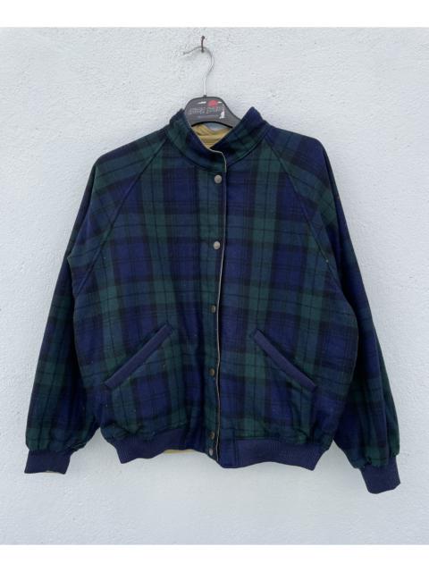 Other Designers Vintage - Vintage Mc Gregor Reversible Check Plaid Bomber Jacket