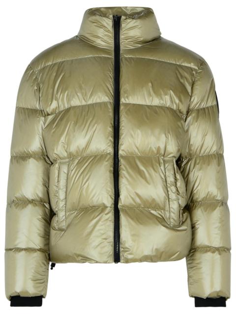 MOOSE KNUCKLES Moose Knuckles 'Kings' Green Nylon Down Jacket Men