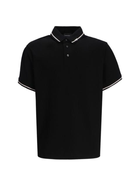 EMPORIO ARMANI Cotton polo shirt