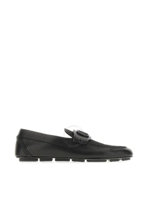 Valentino Valentino Slip-On Leather Loafers