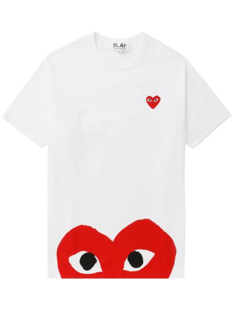 Comme des Garçons PLAY Comme Des GarÇons Play Heart-print Cotton T-shirt