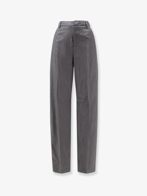 MM6 Maison Margiela Mm6 Maison Margiela Virgin Wool And Cotton Trousers
