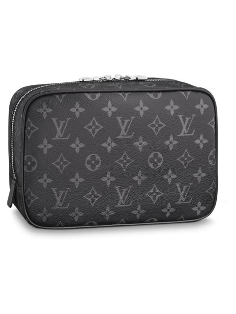 Louis Vuitton Louis Vuitton Toiletry Pouch Monogram Eclipse GM Black/Grey