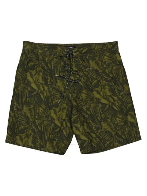 A.P.C. Ladies Shorts Forest Print