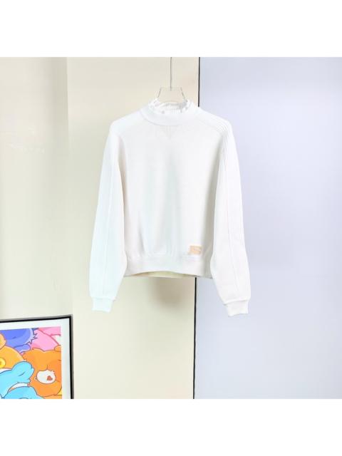 Louis Vuitton  Louis Vuitton LV white knitted top