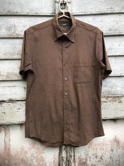 Other Designers Vintage - Gaultier Homme Objet Checkered Button Shirt