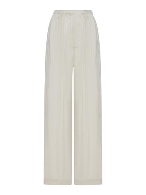 BALENCIAGA Balenciaga Women Wide Leg Pyjama Pants