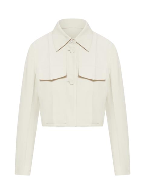 FENDI Blouson Wool Cotton Trench Coat