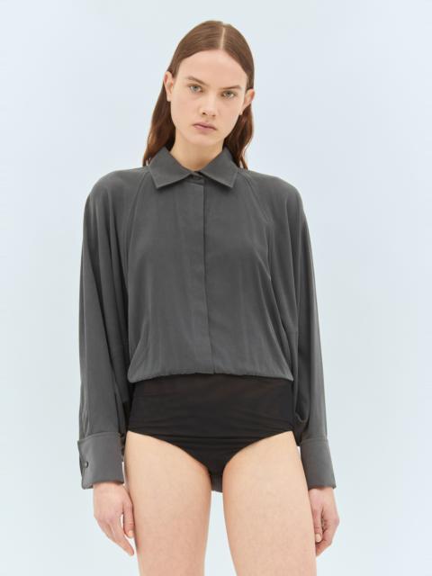 Max Mara Silk Bodysuit Shirt
