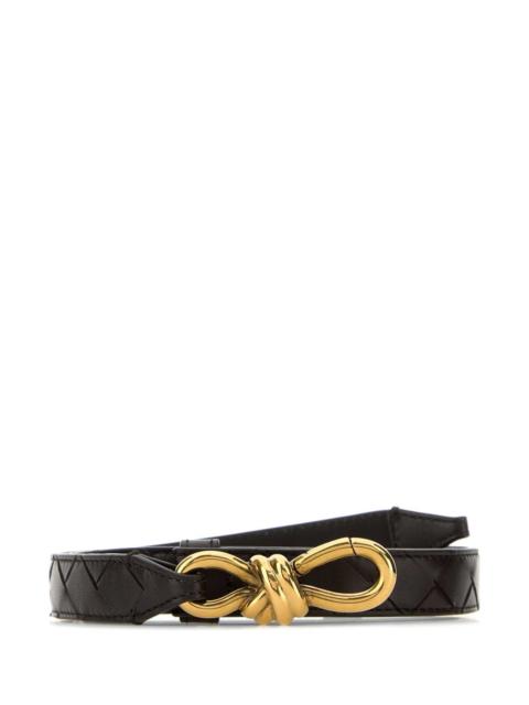 Bottega Veneta Bottega Veneta Women Brown Leather Belt
