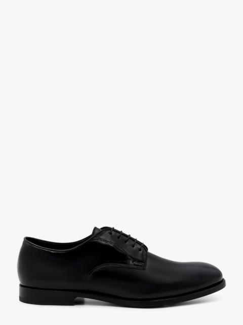 DOUCAL'S - Doucal'S Lace-Up Patent Leather Shoe