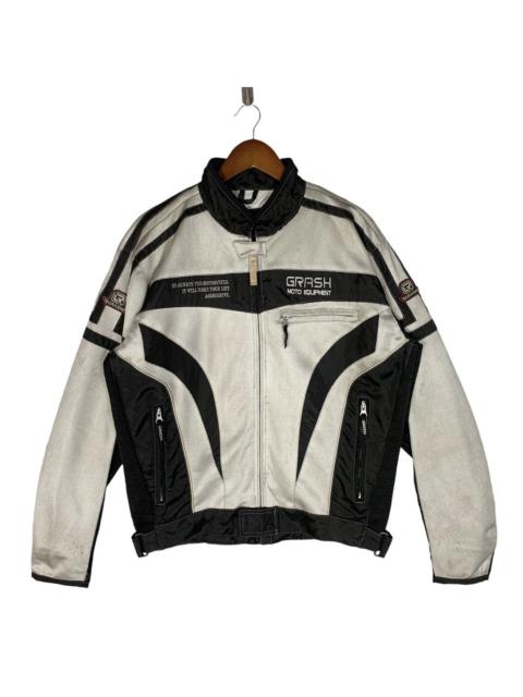 Other Designers Japanese Brand - Vintage Grash Motorcycle Equipment Racing Jacket Size L