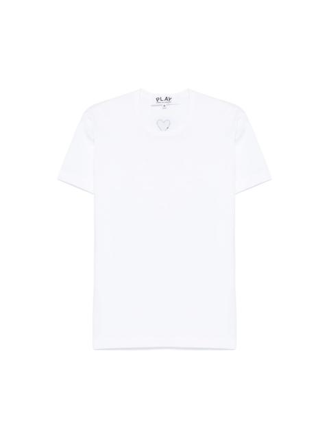 Comme des Garçons PLAY Back Black Emblem T-Shirt Unisex