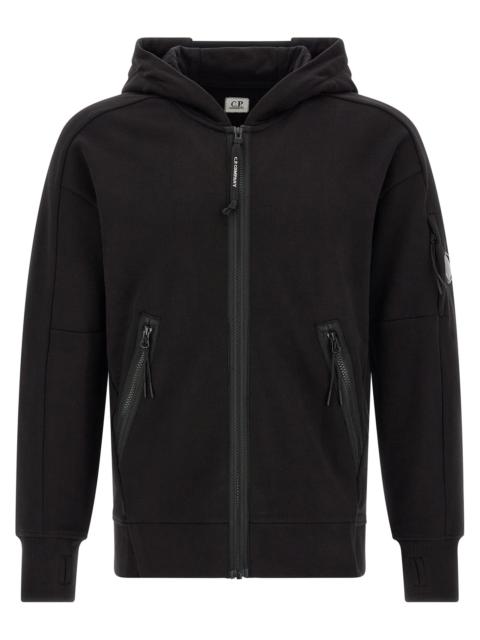 C.P. Company C.P. Company Men 'Diagonal Raised Fleece' Sweatshirt With Lens Detail
