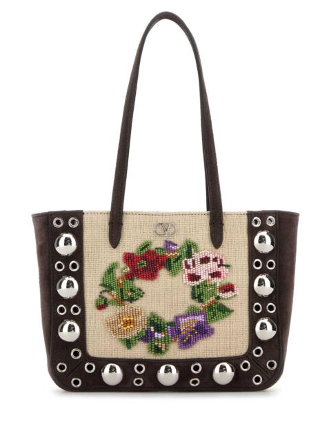 Valentino Valentino Garavani Women Brown Suede Nellcã´Te Shoulder Bag