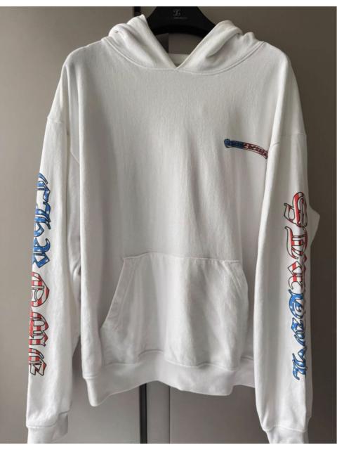 Chrome Hearts Chrome Hearts x Matty Boy 4th of july white hoodie