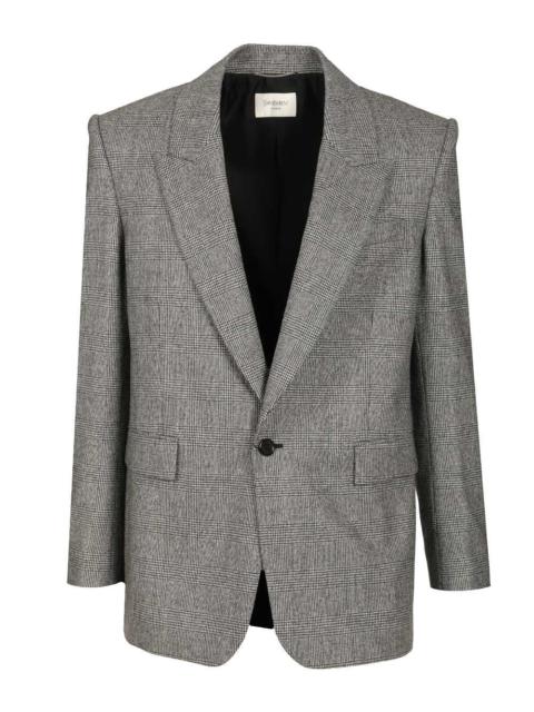 SAINT LAURENT Saint Laurent Men Flannel Jacket