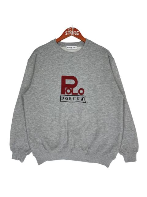 Other Designers Vintage - Dorun Polo Crewneck Sweatshirt Embroidery Size M/L
