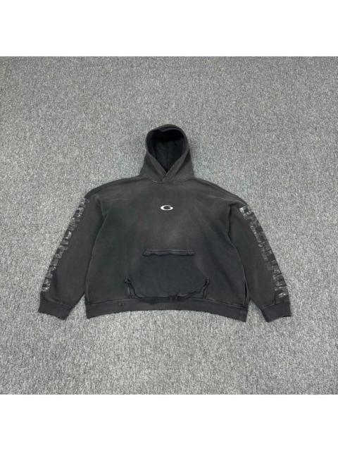 BALENCIAGA Balenciaga Distressed Hoodie Black