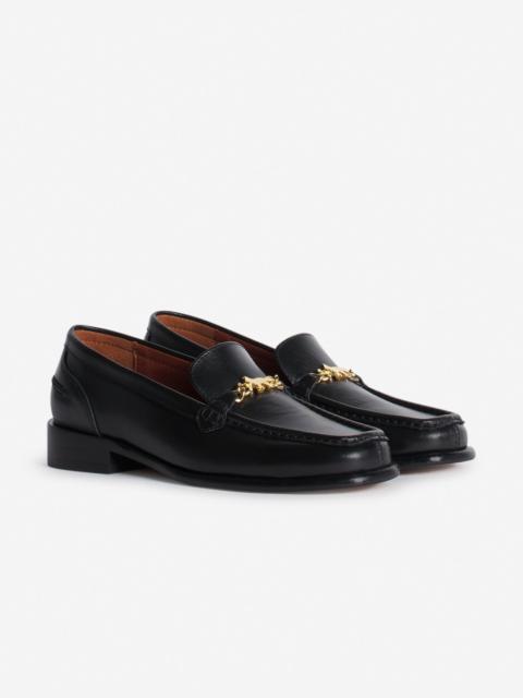 Maison Kitsuné PROFILE FOX LEATHER LOAFERS