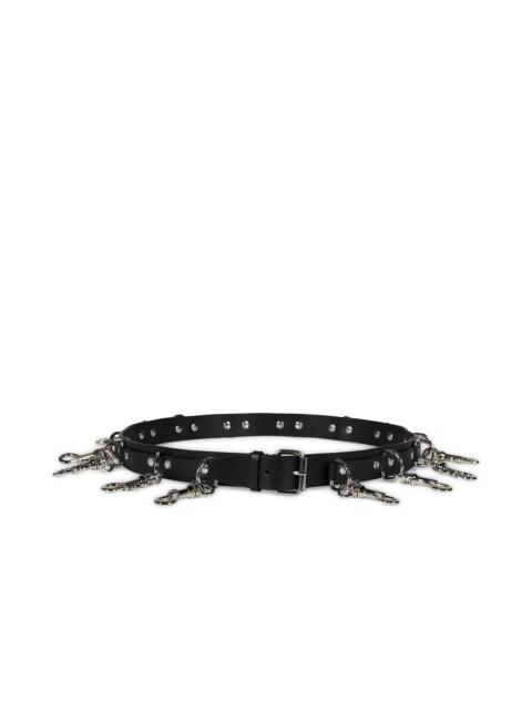 VETEMENTS EXTREME CARABINER BELT / BLK