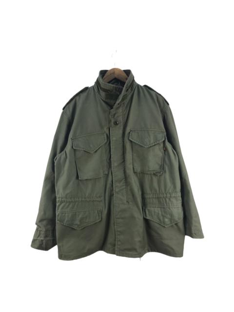 Other Designers Alpha Industries - Vintage Alpha Industries Coat Mans Field Military Jacket