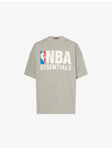 ESSENTIALS FOG x ESSENTIALS x NBA 90's Fit Crewneck Cotton-Jersey T-Shirt