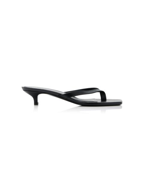 TOTEME The Flip-Flop Heels black