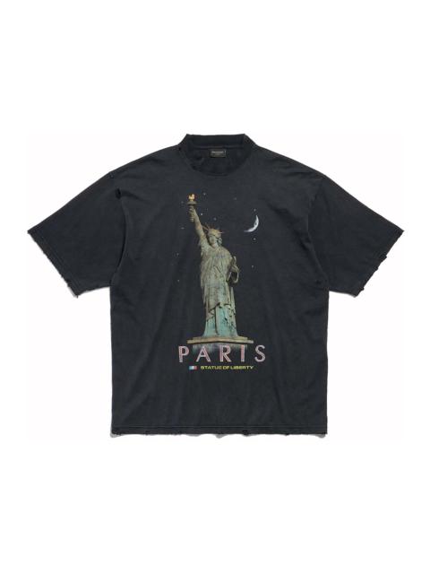 BALENCIAGA Balenciaga Paris Liberty Medium Fit T-Shirt Black