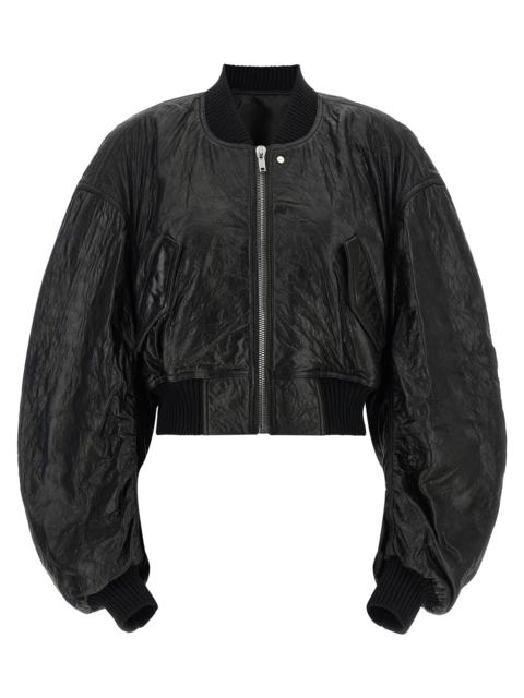 Rick Owens Rick Owens Women 'Secchia Cropped Flight' Bomber Jacket