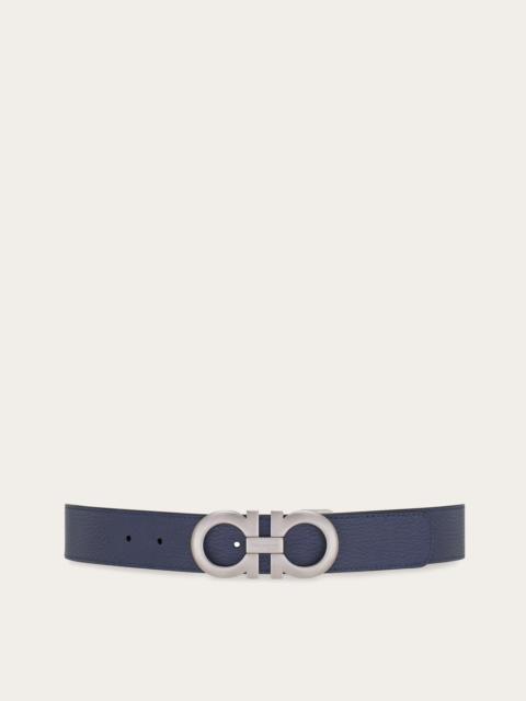 FERRAGAMO Reversible and adjustable Gancini belt