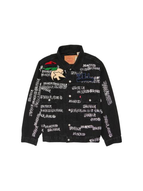 Stüssy Stussy x Denim Tears x Our Legacy TTL Denim Jacket Black