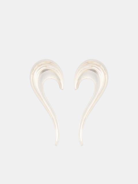 ALEKSANDRE AKHALKATSISHVILI Split Heart Earrings