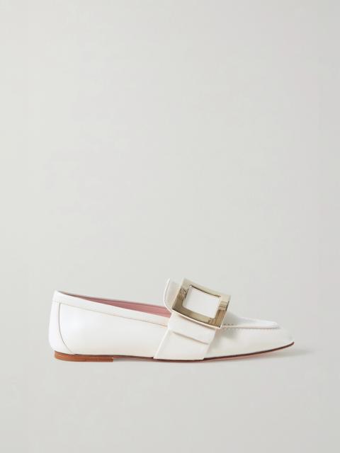 Roger Vivier Embellished Leather Loafers