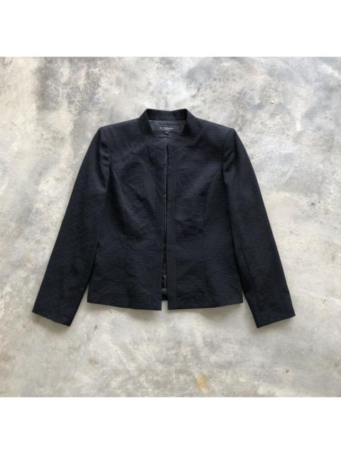Hi Formal by GIVENCHY Black Triacetate Clip Closure Jacket