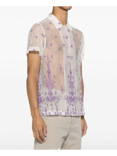 BODE Bode Mesh Embroidered Shirt