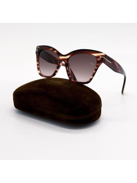 TOM FORD NEW TOM FORD ELVIRA SUNGLASSES TF1217 55T HAVANA FT1217