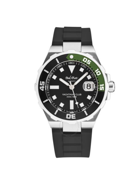 Other Designers Paul Picot Yachtmanclub Automatic Black Dial Men's Watch P1251NV.SG.3614CM001