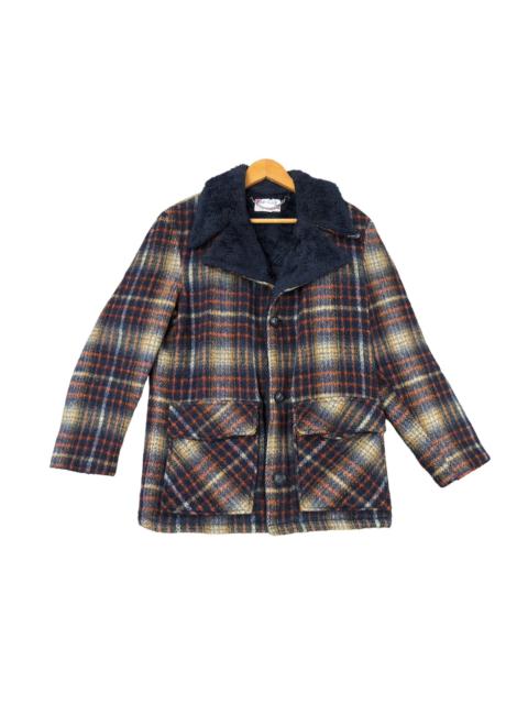 Other Designers Vintage - Bay Club Flannel Shearling Heavy Jacket