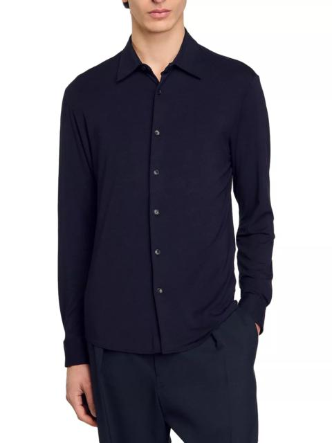 Sandro Jersey Shirt