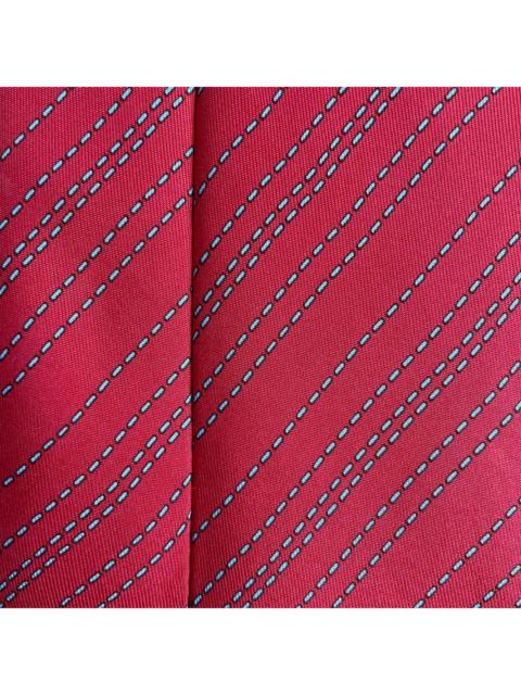 Hermès Hermes Paris Silk Tie 5114 HA Geometry Red