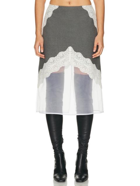 Jil Sander Straight Fit Skirt