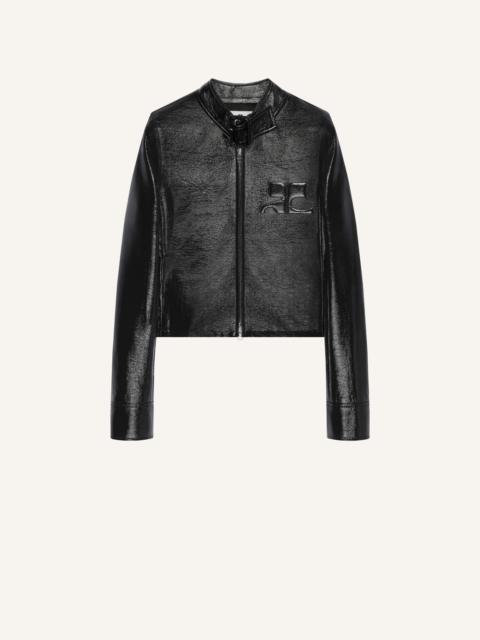 courrèges CITY VINYL JACKET