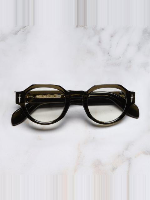 CUTLER AND GROSS THE GREAT FROG LUCKY DIAMOND I ROUND OPTICAL GLASSES