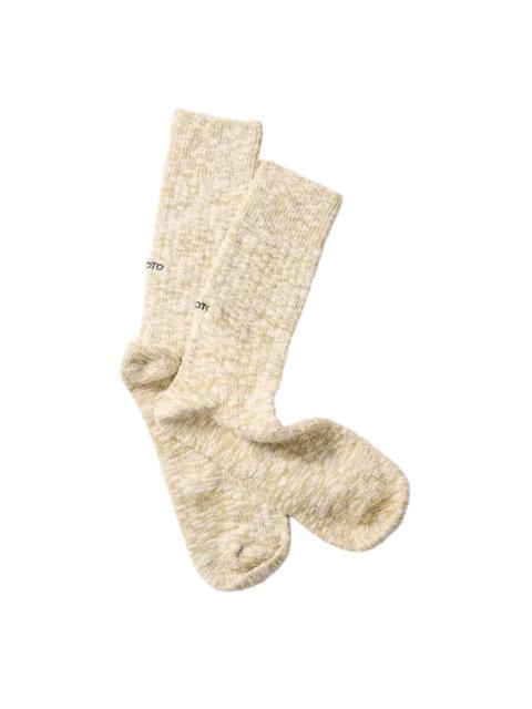 ROTOTO® R1634 Organic Cotton Socks - Light Olive